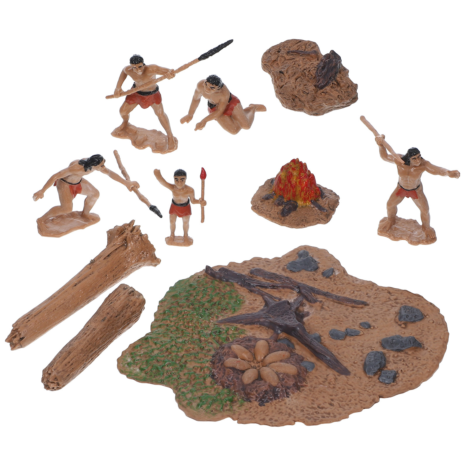Bonsai Garden Display - 1Set Mini Primitive Men Small Ornament