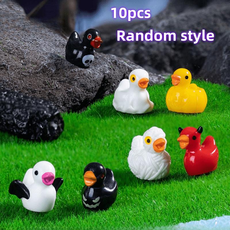 Bonsai Garden Miniature - 10 Pieces of Miniature Duck Statues