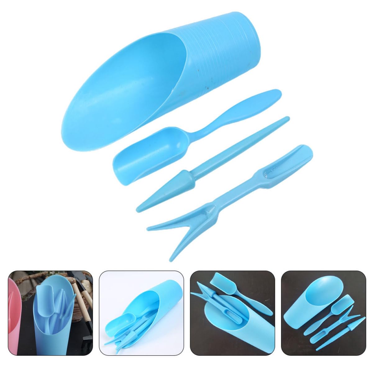 4pcs/set, Plastic Durable Buck - Soil Scoop Tool recension och pris