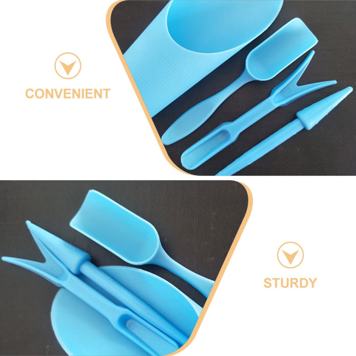 4pcs/set, Plastic Durable Buck - Soil Scoop Tool recension och pris