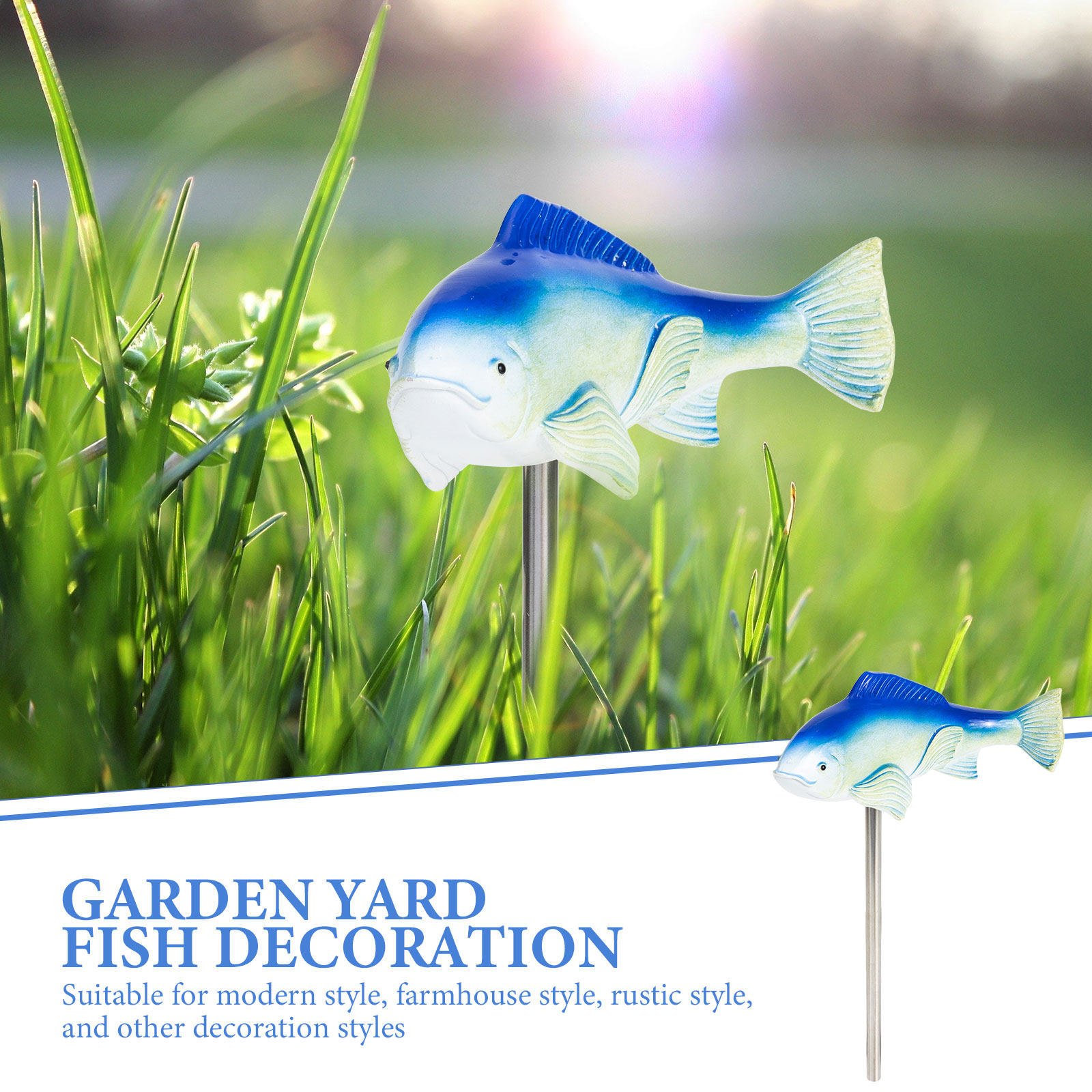 Outdoor Resin Fish Ornament Ga - Bonsai Koi Garden recension och pris