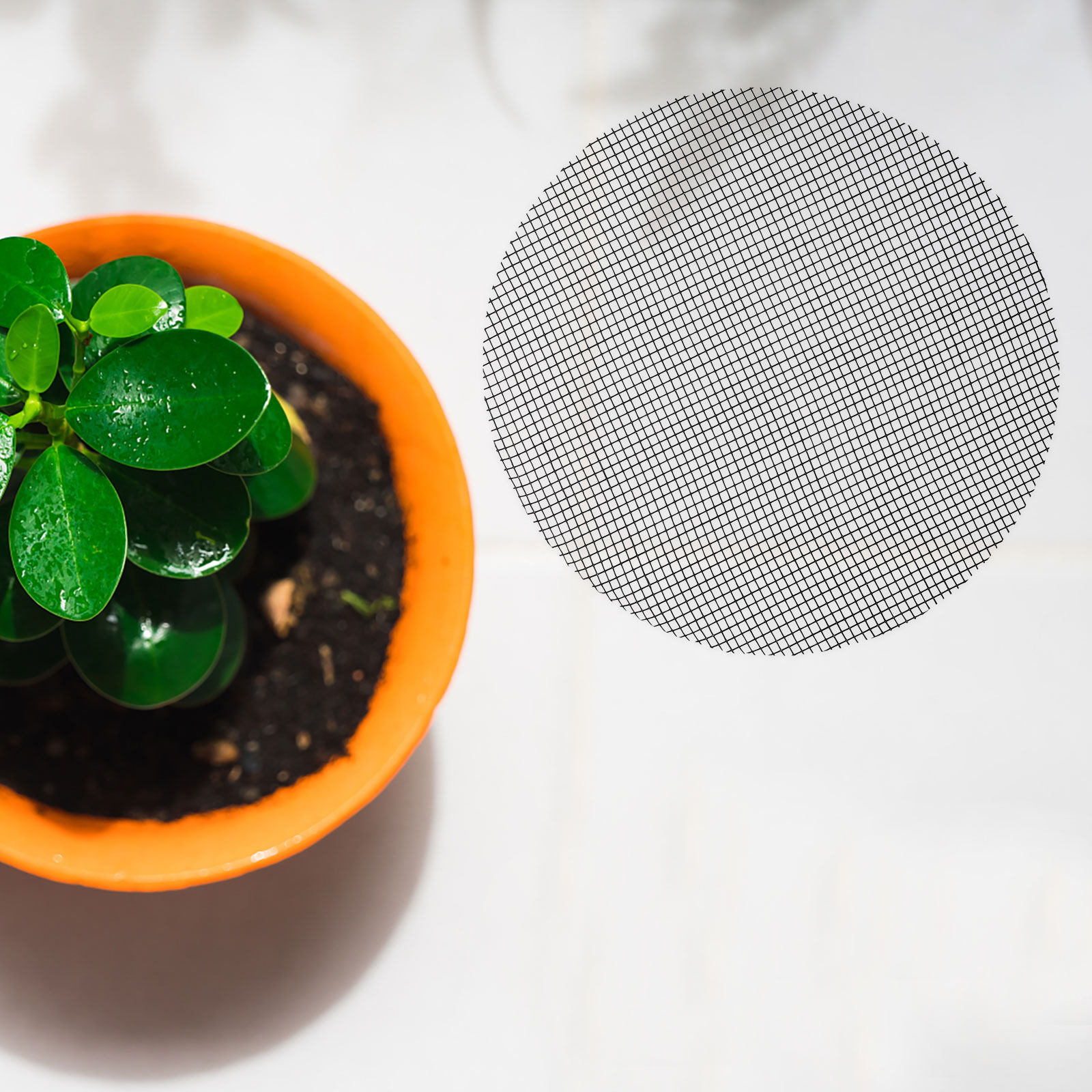 50Pcs Flower Pot Hole Mesh Pad - Bonsai Garden Pot recension och pris