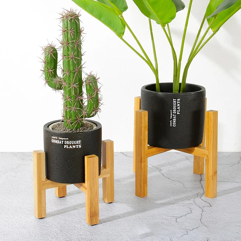 Plant Flower Pot Stand Small D - Bonsai Garden Display recension och pris