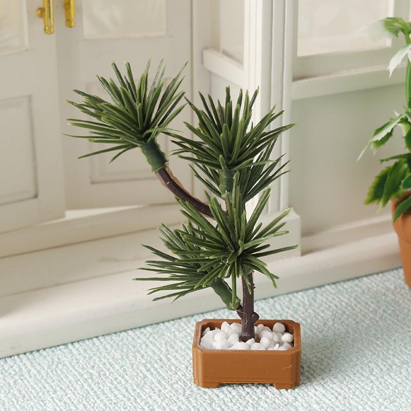 1Pcs 1/12 Dollhouse Simulation - Bonsai Garden Plants recension och pris