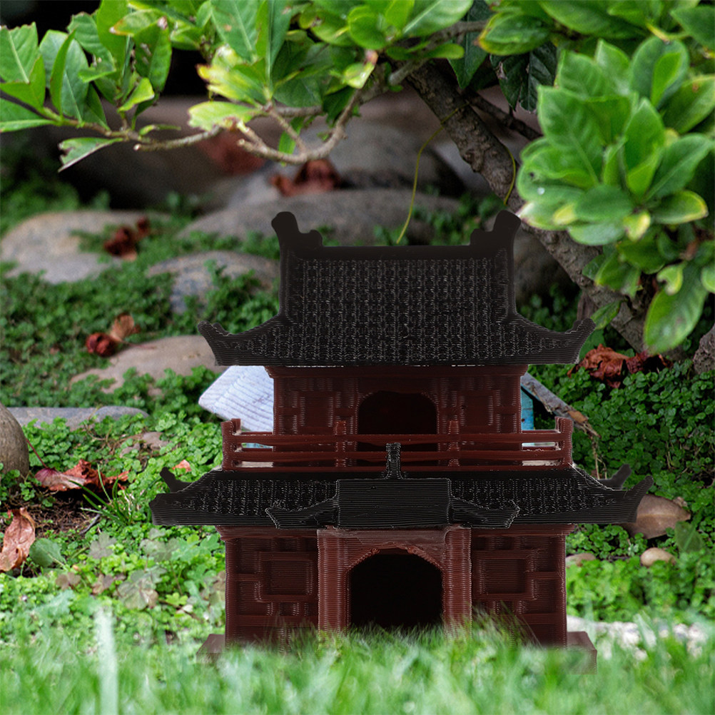 Miniature Pagoda Statue Handcr - Bonsai Garden Display recension och pris