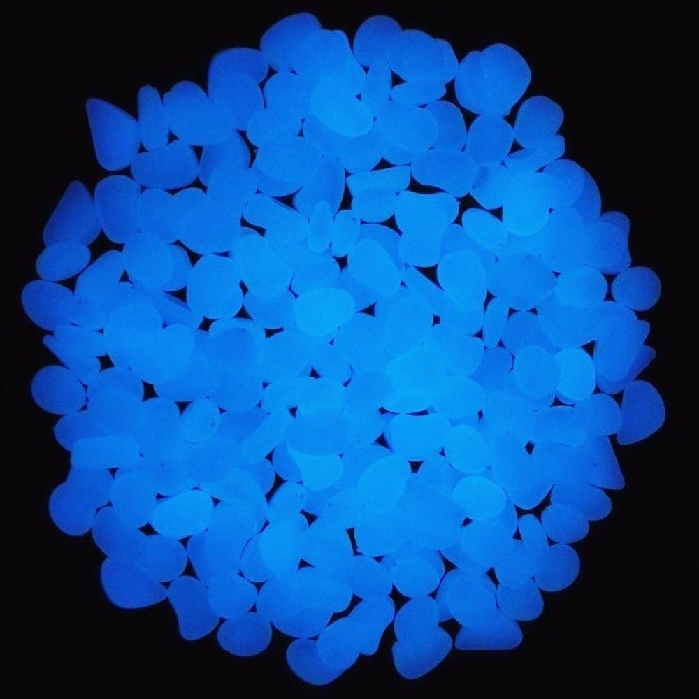 Fish Tank Rocks Glow Blue Pebb - Bonsai Garden Pot recension och pris