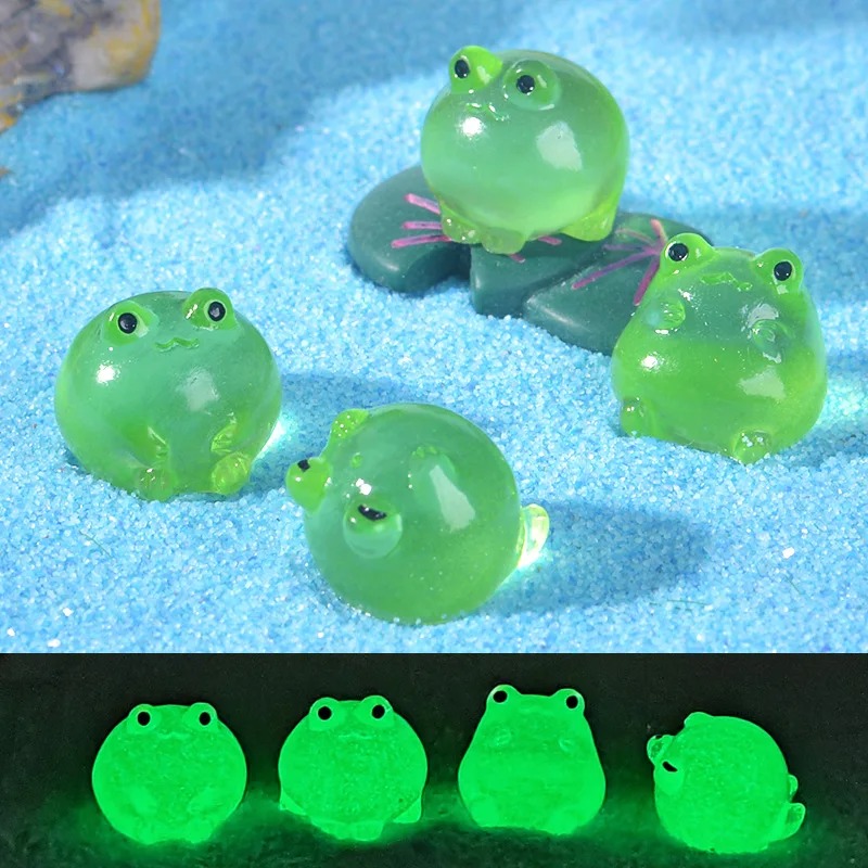 10/20/30pcs Luminous Green Fro - Bonsai Garden Miniature recension och pris