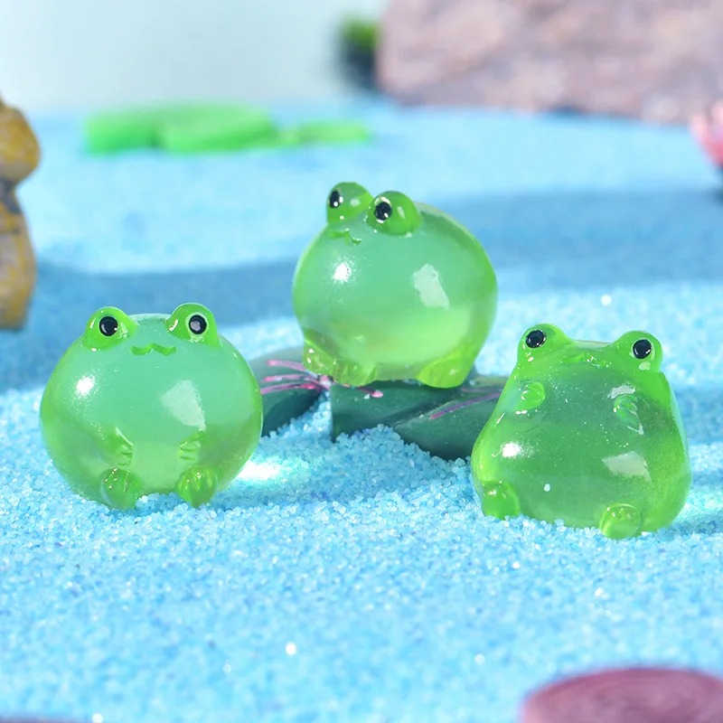10/20/30pcs Luminous Green Fro - Bonsai Garden Miniature recension och pris