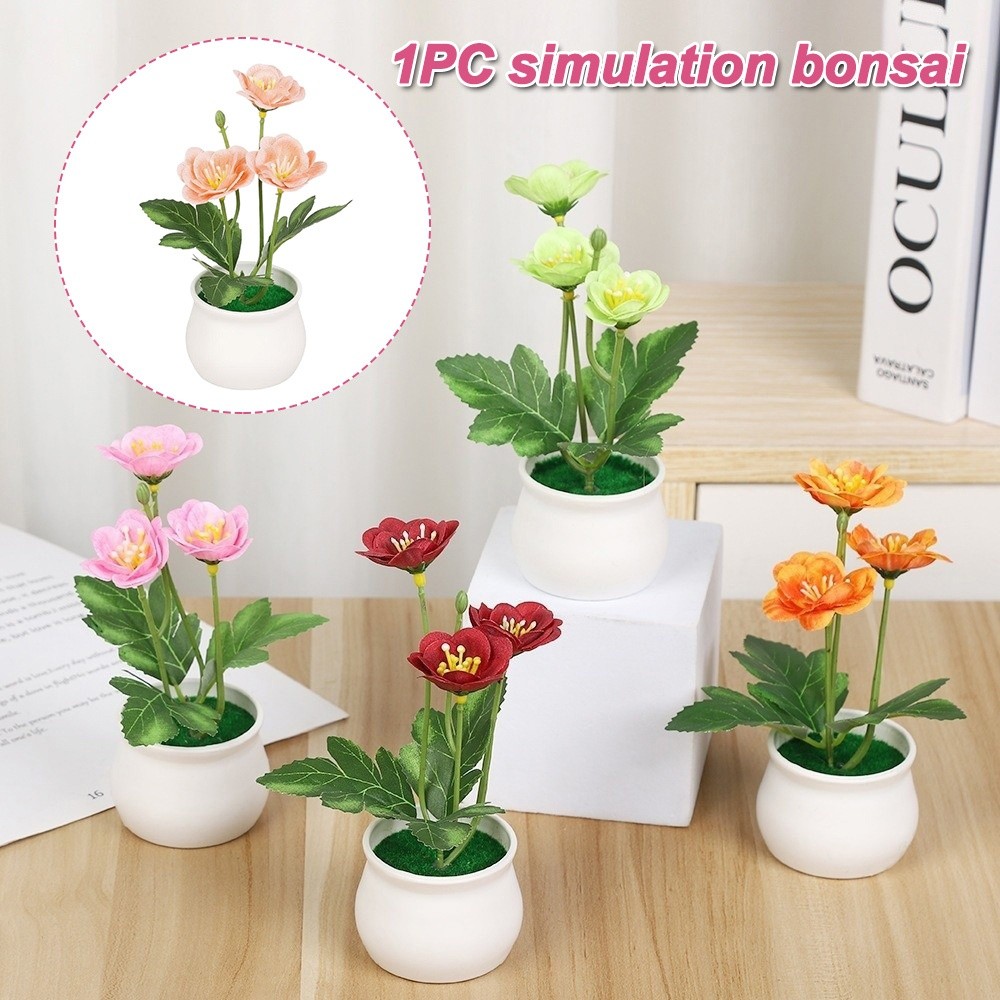 Plum Blossom Plant Artificial  - Bonsai Garden Display recension och pris