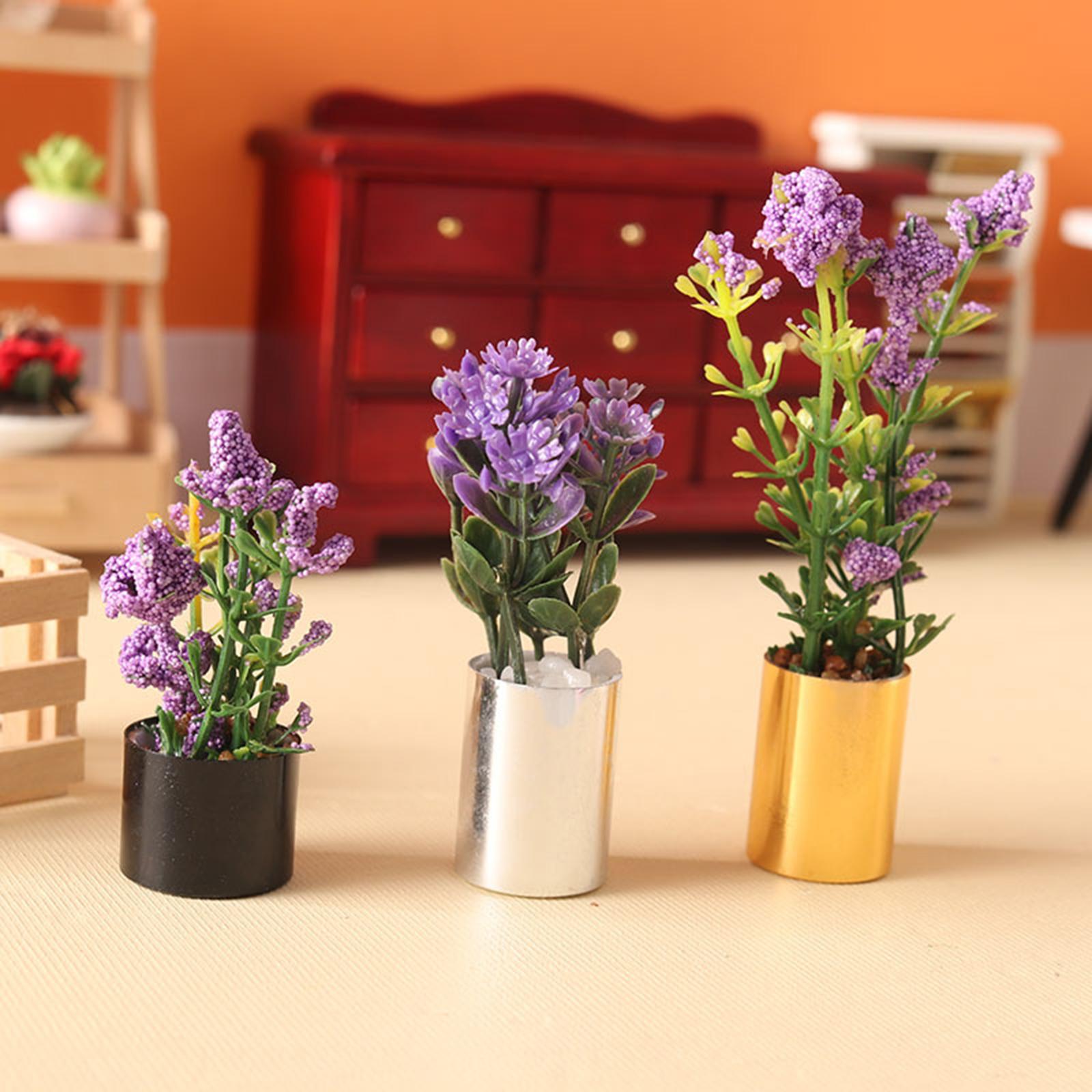 Miniature Potted Plant Ornamen - Bonsai Garden Display recension och pris