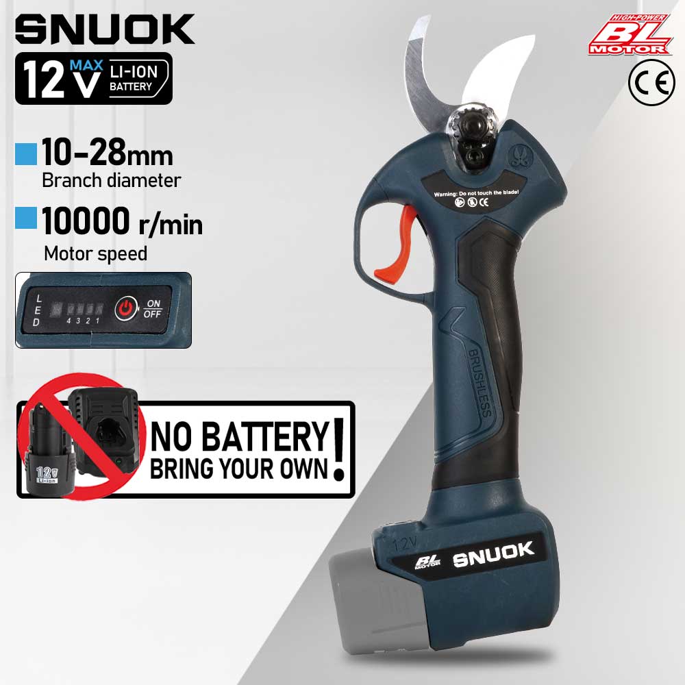 SNUOK 12V Brushless Electric P - Bonsai Garden Plants recension och pris