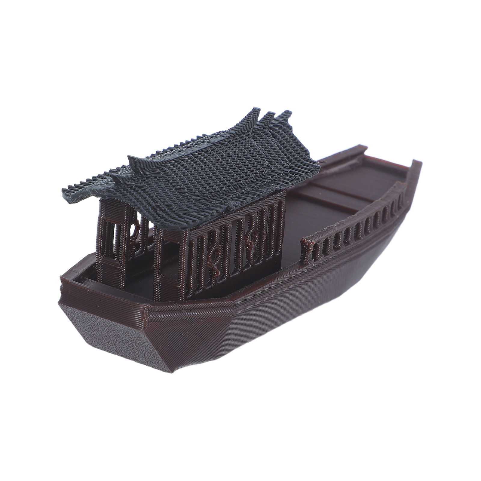 Miniature Chinese Fishing Boat - Bonsai Garden Miniature recension och pris