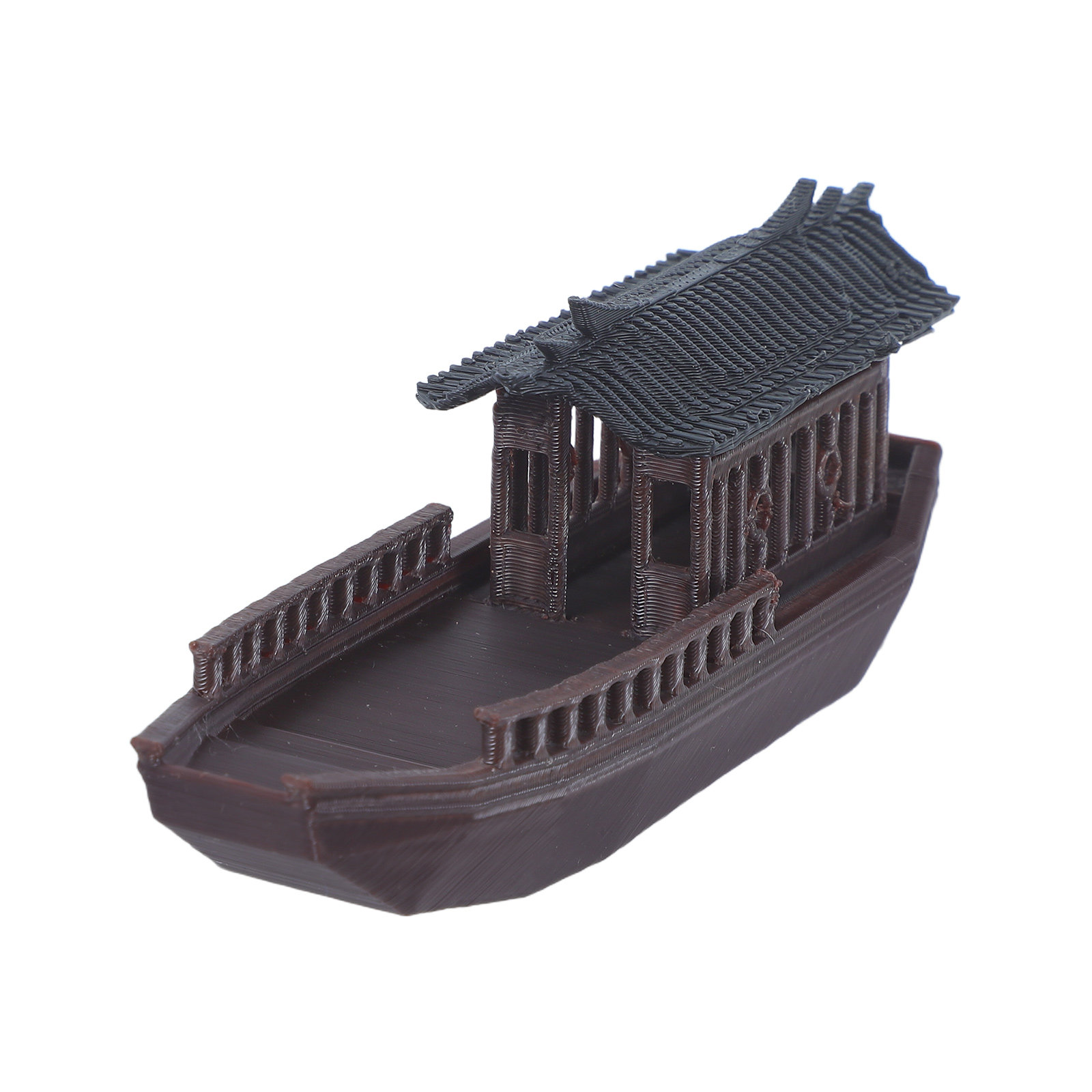 Miniature Chinese Fishing Boat - Bonsai Garden Miniature recension och pris